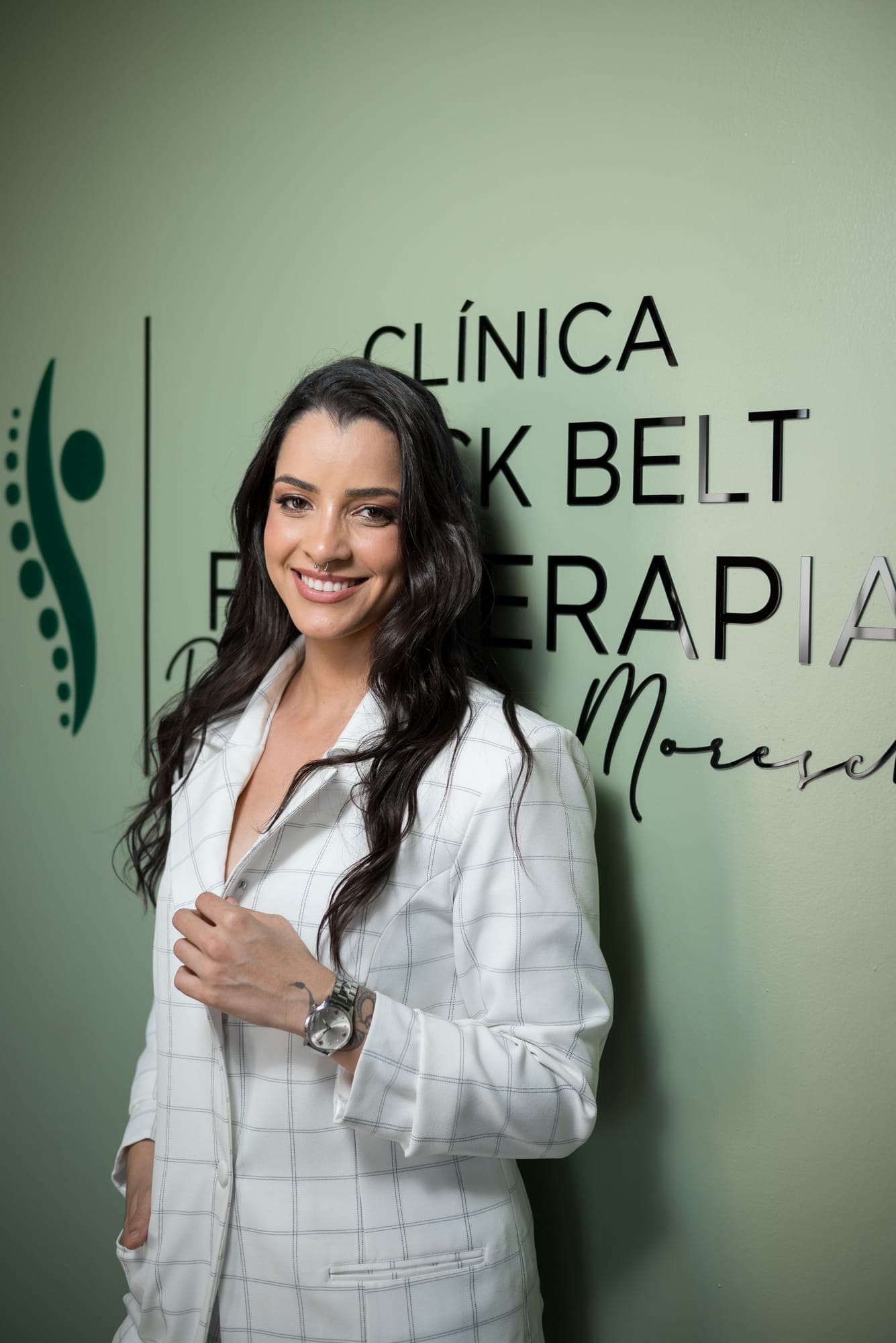 Dra. Vitória Moreschi na Clínica Black Belt Fisioterapia